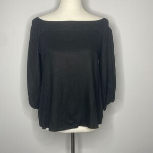 Glassons- Black Off the Shoulder Top